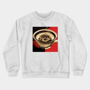 Coffee Artsy Pattern Vogue Black Since Vintage Crewneck Sweatshirt